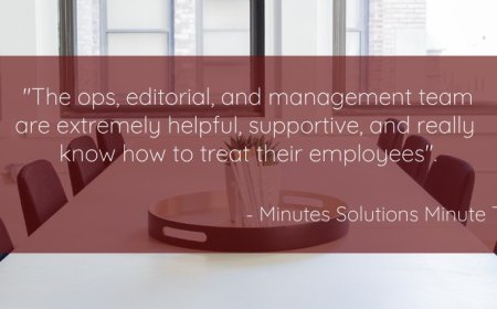 Why Minute Taking is Vital for Business Success: The Role of a Professional Note Taking Company