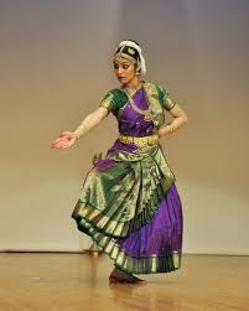 Pure silk Bharatanatyam costume