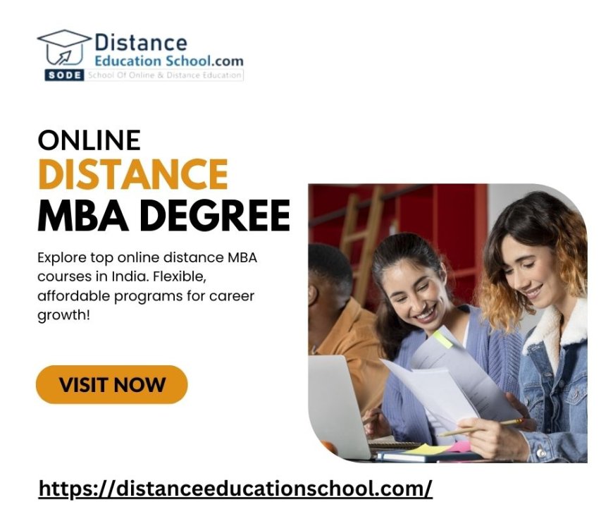 Top 10 Colleges for MBA Distance Education in India
