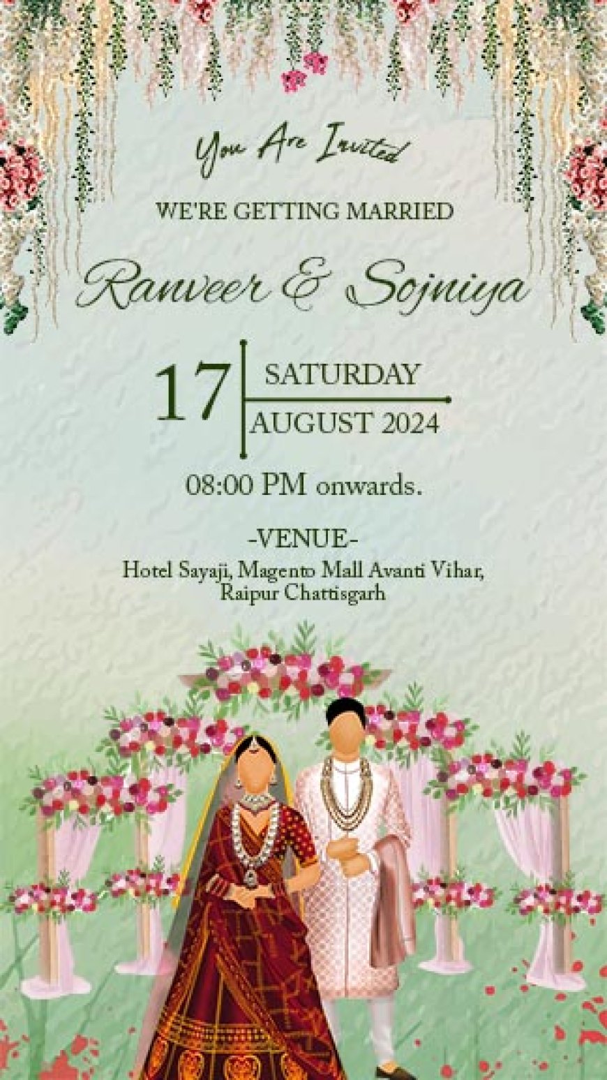 Online Editable Wedding Invitation Cards Free Download – Quick, Easy & Beautiful Invites