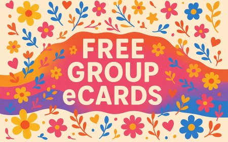 Send Birthday or Farewell Messages using Free Group eCards Which Anyone Can Sign