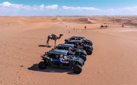 Evening Buggy Drive and Dinner Safari Dubai | Thrilling Sunset Desert Experience