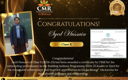 Best High School in Suraram | Hyderabad - CMR Schools