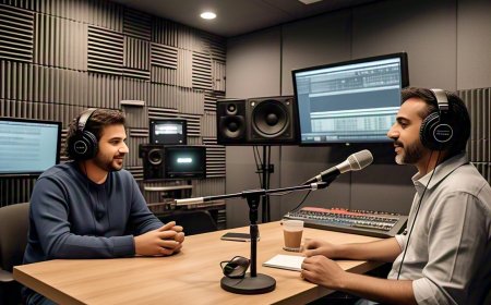 Create, Record & Succeed with Gulf Podcast Studios in Dubai