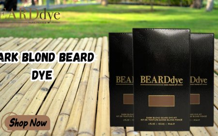Beard Dye Dark Blond DIY Home Kit – Grooming Made Effortless by Beard Dye