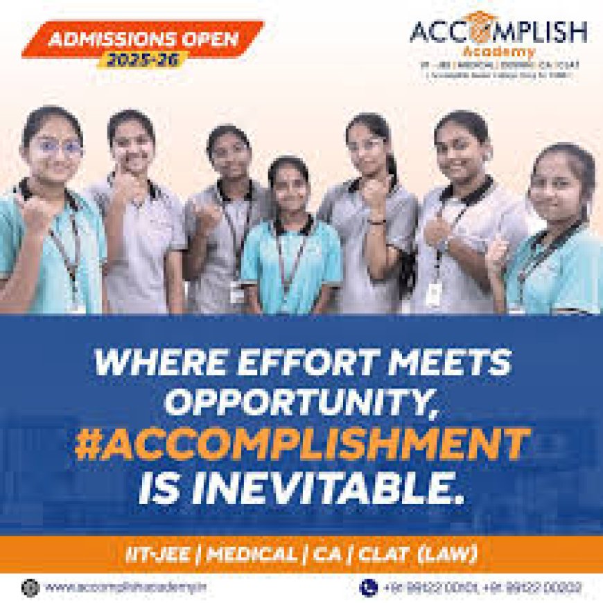 Best Intermediate Colleges In Hyderabad For BiPC - Accomplish Academy