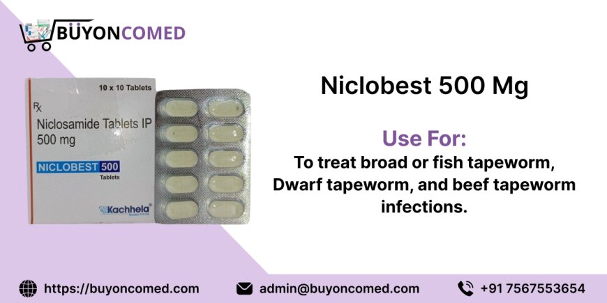What is niclosamide used for?